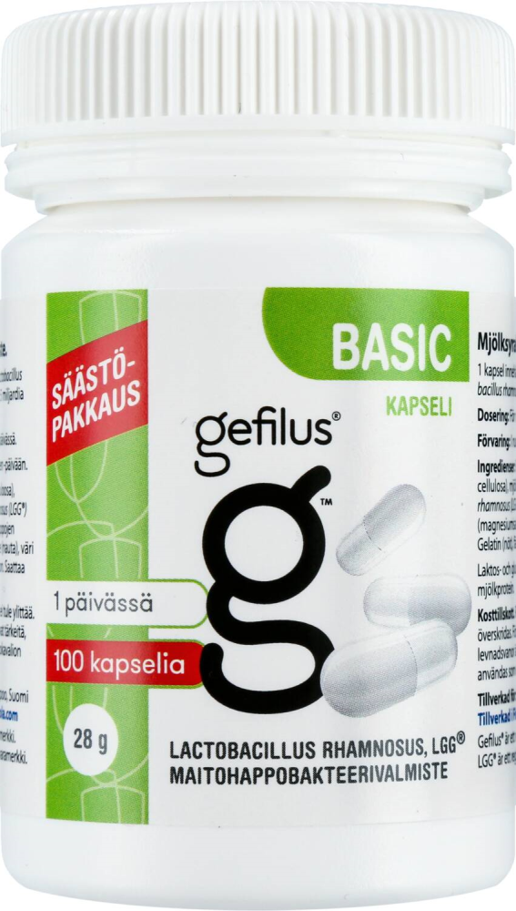 Gefilus Basic (1 × 100kpl) – Koivu Apteekki, Tampere I Palvelua terveytesi  hyväksi