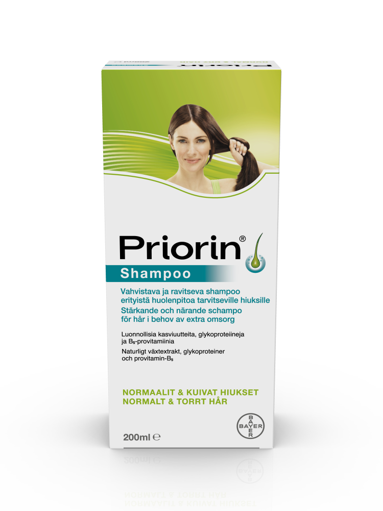 PRIORIN SHAMPOO normal/dry 200 ml – Lääkeverkkokauppa.fi | Kangasalan ...