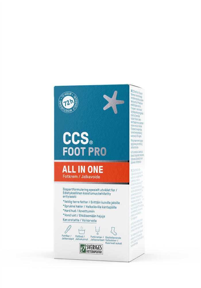 CCS FOOT PRO ALL IN ONE JALKAVOIDE 100 ml Aitoapteekki
