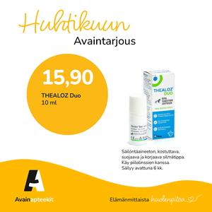 Huhtikuun Avaintarjous