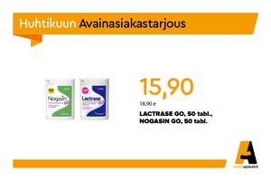 Huhtikuun Avaintarjous