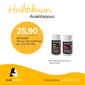 Huhtikuun Avaintarjous
