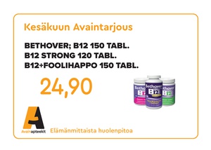 Kesäkuun Avaintarjous