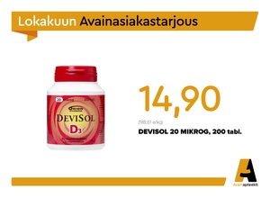 Lokakuun Avainasiakastarjous