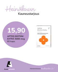 Heinäkuun kauneustarjous