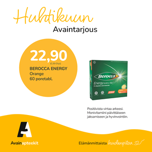Huhtikuun Avaintarjous