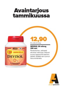Tammikuun Avainasiakastarjous