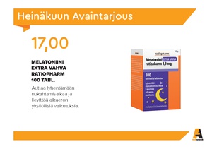 Heinäkuun Avainasiakastarjous