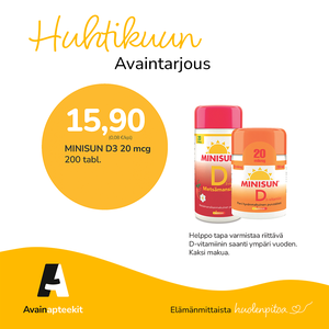 Huhtikuun Avaintarjous