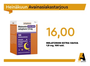 Heinäkuun Avainasiakastarjous