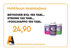 Huhtikuun Avaintarjous