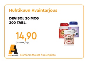 Huhtikuun Avaintarjous
