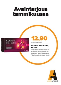 Tammikuun Avainasiakastarjous