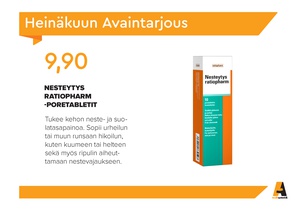 Heinäkuun Avainasiakastarjous