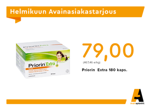 Helmikuun Avainasiakastarjous