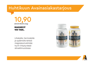 Huhtikuun Avainasiakastarjous