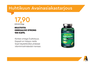 Huhtikuun Avainasiakastarjous