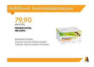 Huhtikuun Avainasiakastarjous