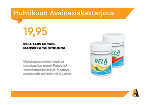 Huhtikuun Avainasiakastarjous