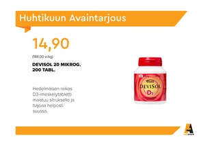 Huhtikuun Avainasiakastarjous