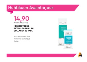 Huhtikuun kauneustarjous