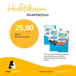 Huhtikuun Avaintarjous