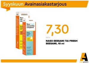 Syyskuun Avainasiakastarjous
