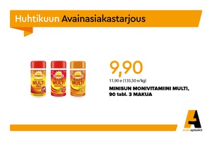 Huhtikuun Avaintarjous