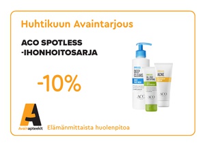 Huhtikuun kauneustarjous