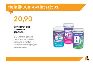 Heinäkuun Avainasiakastarjous