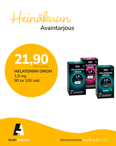 Heinäkuun Avaintarjous