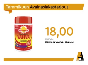 Tammikuun Avainasiakastarjous