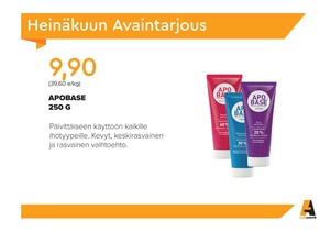 Heinäkuun Avainasiakastarjous