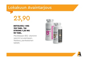 Lokakuun Avainasiakastarjous