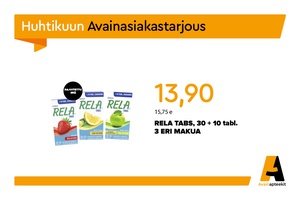 Huhtikuun Avaintarjous