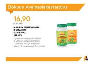 Elokuun Avainasiakastarjous