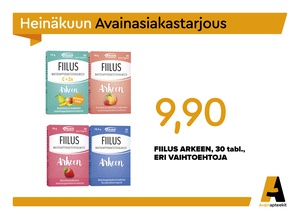 Heinäkuun Avainasiakastarjous