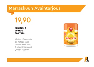 Marraskuun Avainasiakastarjous