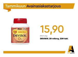 Tammikuun Avainasiakastarjous