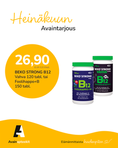 Heinäkuun Avaintarjous