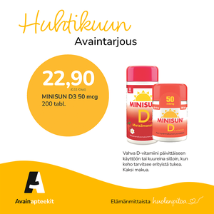 Huhtikuun Avaintarjous