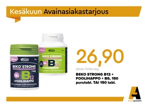 Kesäkuun Avainasiakastarjous