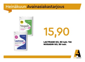 Heinäkuun Avainasiakastarjous
