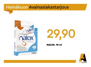 Heinäkuun Avainasiakastarjous