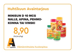 Huhtikuun Avaintarjous