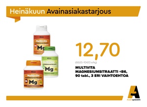 Heinäkuun Avainasiakastarjous