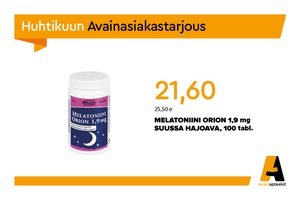 Huhtikuun Avaintarjous