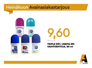 Heinäkuun Avainasiakastarjous
