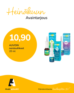 Heinäkuun Avaintarjous