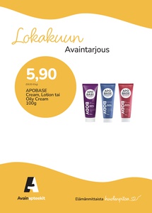 Lokakuun Avaintarjous